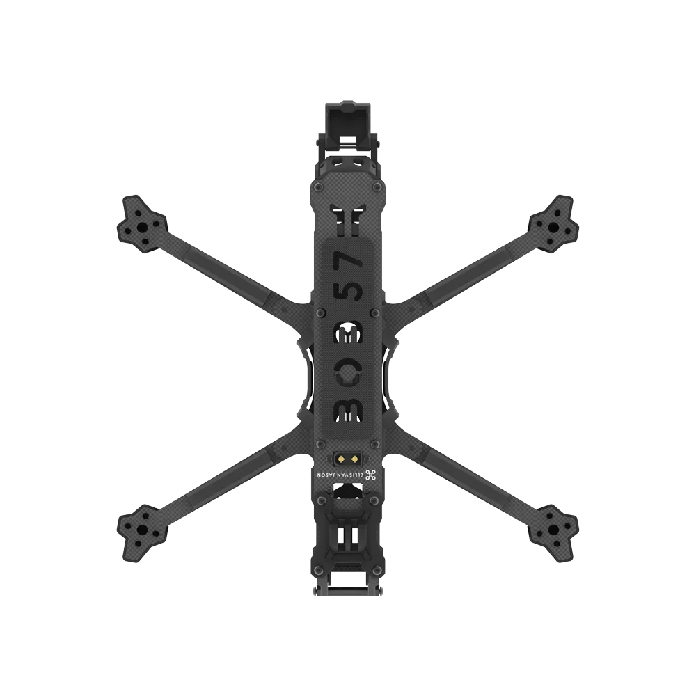 Kit de cadre iFlight BOB57 O3 avec bras de 6 mm pour pièces FPV