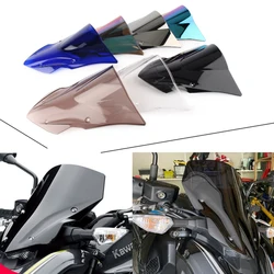 Motorcycle Double Bubble Windshield For Kawasaki Ninja Z 900 Z900 2017 2018 2019 WindScreen Accessories Fairing Deflector