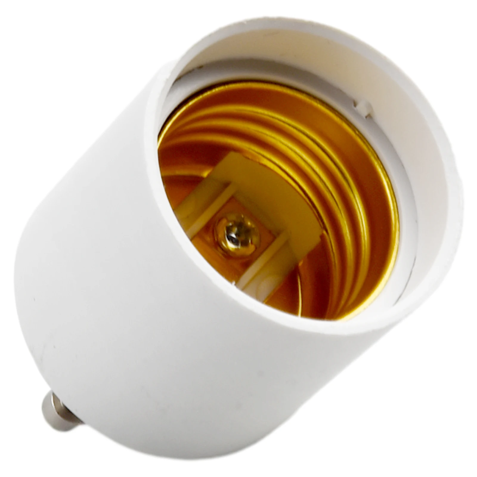 Achieve Perfect Lighting with GU24 to E26 E27 LED Light Lamp Bulb Base Adapter, Stable and Reliable, 5 Pack for Easy Upgrade