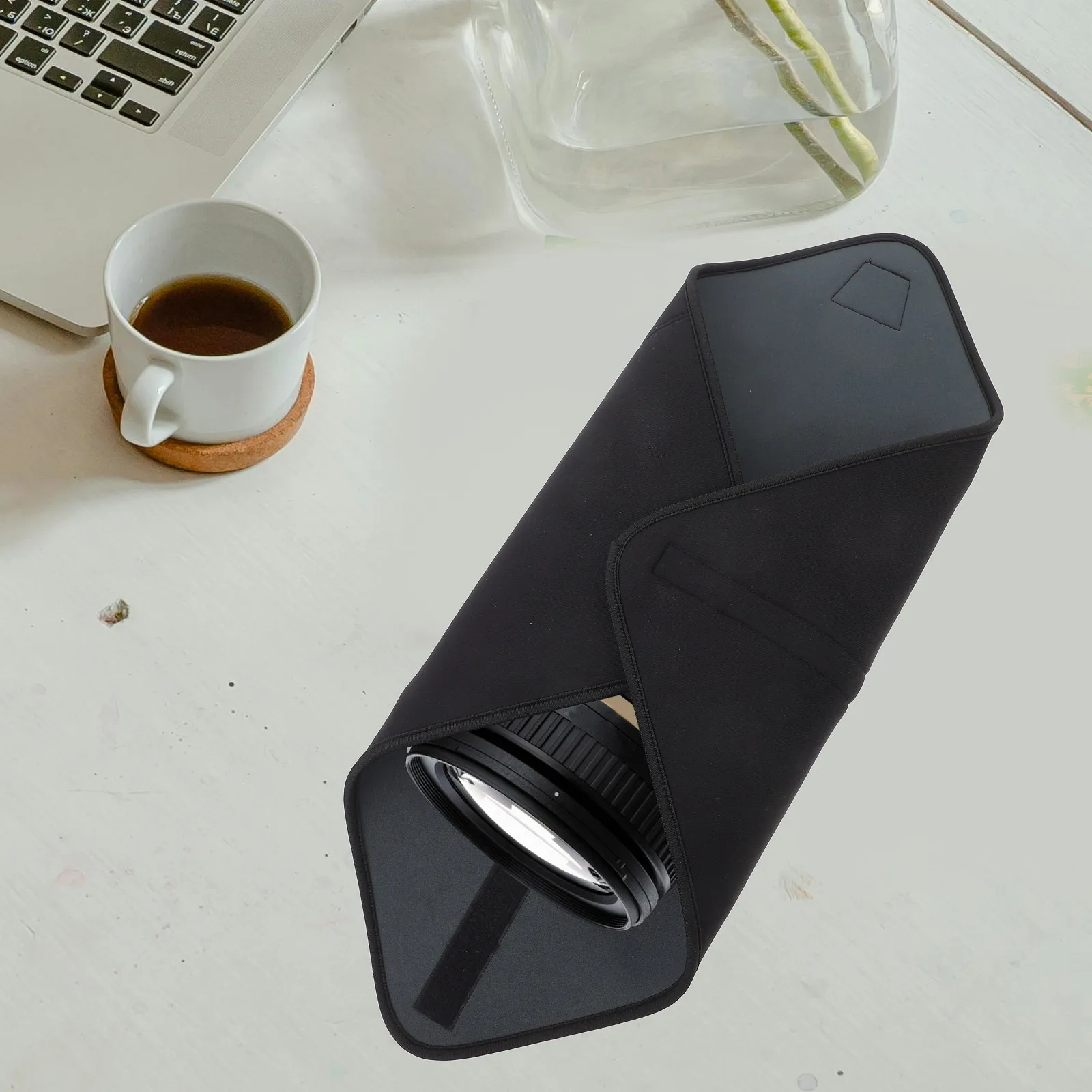 

Camera Lens Protective Wrap Soft Neoprene Adjustable Shock Absorber for Dslr Mirrorless Travel Equipment Anti Scratch Lens Pouch