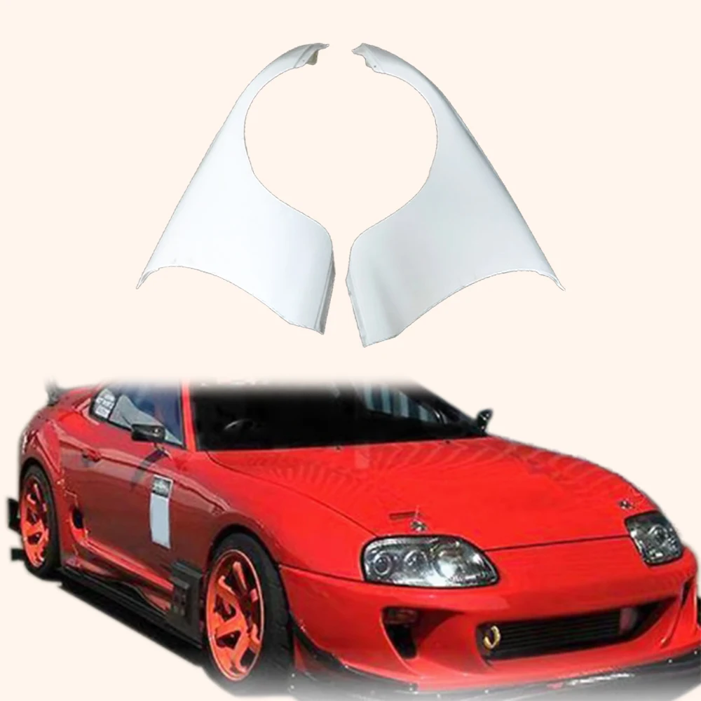 

Пара передних крыльев из стекловолокна в стиле Ridox для Toyota Supra MK4 JZA80 1993-1998 годов, без покраски