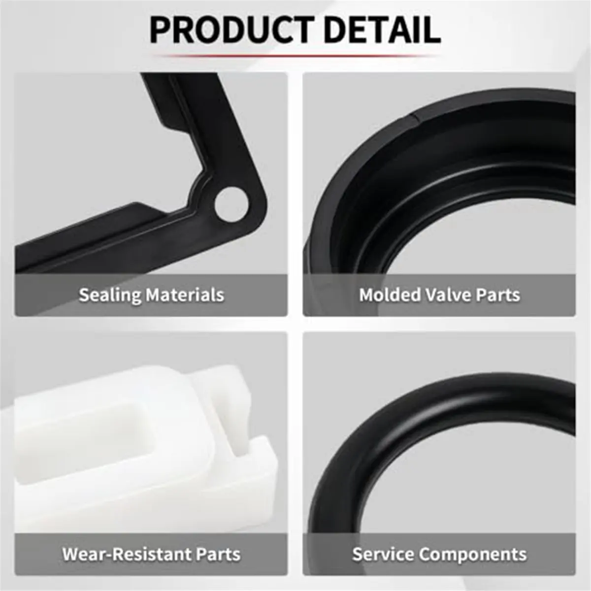 Repair Kit Fit for Husky 1040 1590 2150 AODD Diaphragm Pump Air Service Kit Replace for 236273 236-273