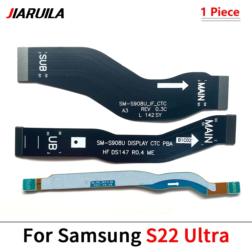 Mainboard Flex Cable For Samsung S22 Plus Ultra s21+ S21P S22+ S22 Ultra Motherboard Dock Connector Main Board Compatible