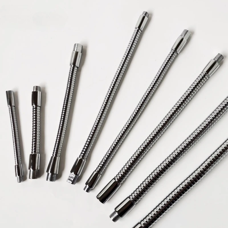 

M11/M13/ M16 led gooseneck led flexible holder lamp M10 Female Chrome Metal Hose universal soft pipe Metal serpentine tubes DIY