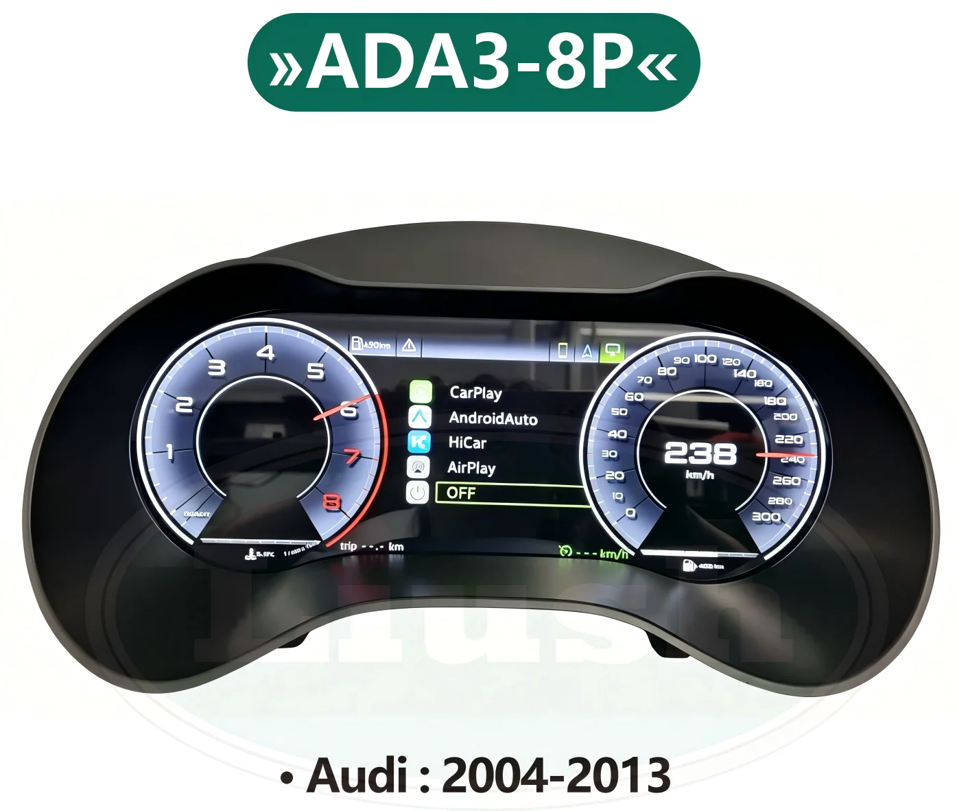 Dashboard Player New LCD Digital Cluster Instrument Panel Multifunctional Car Speedometer For Audi A3 8P 2004-2013 Price