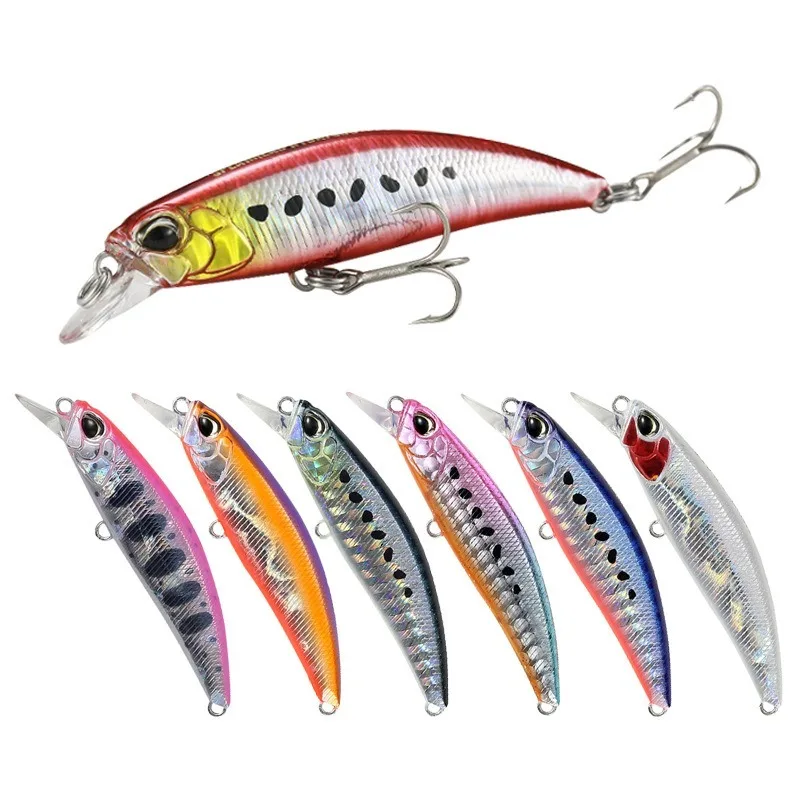 Sinking Minnow Fishing Bait 6cm 6.5g Wobbler 60s Jerkbait Sea Fishing Lure Artificial Crankbaits Fishing Bionic Decoy Bass Bait