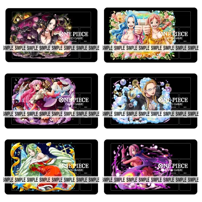 ONE PIECE New Beautiful Girl Card Pad Phase II Anime cartoon single player board game collection card pad Holiday gifts