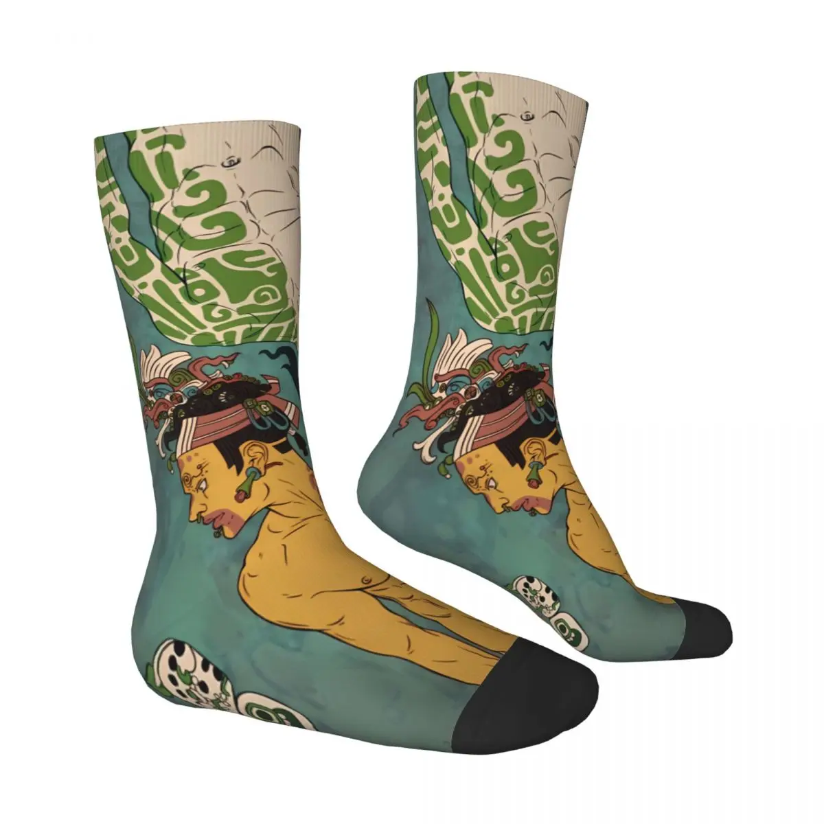 Primitive Tribes Sock Printed Man Polyester