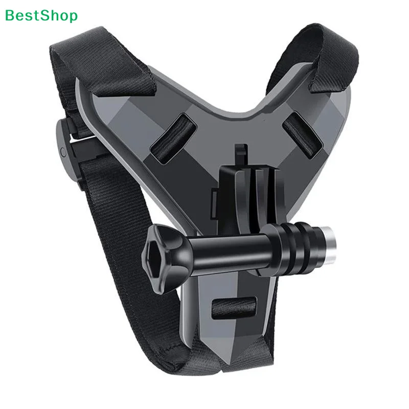 〔R〕Motorcycle Helmet Chin Strap Mount Phone Clip Holder Bracket For Action And Sports Camera Accessories