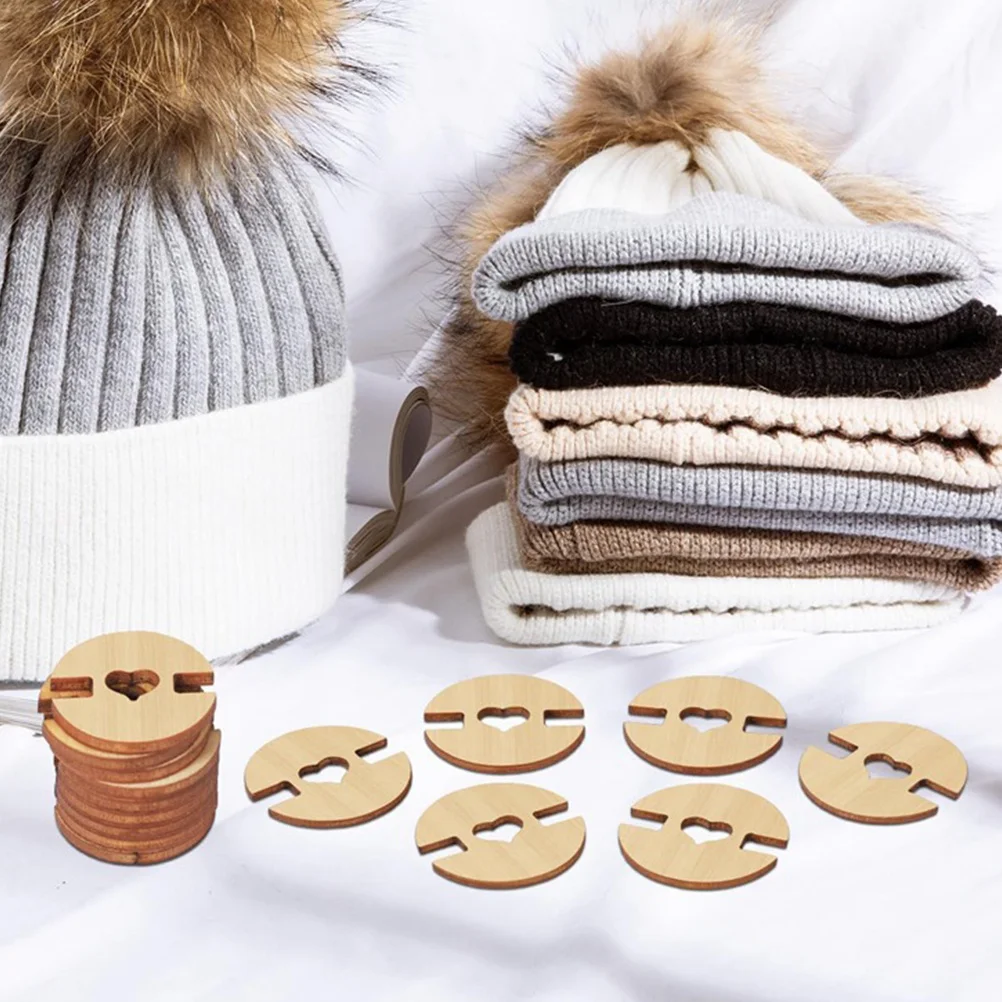 

100Pcs Wooden Buttons for Knitting Hats Craft Projects Replacement Clothing Decorative Sewing DIY Accessories Button Fastener