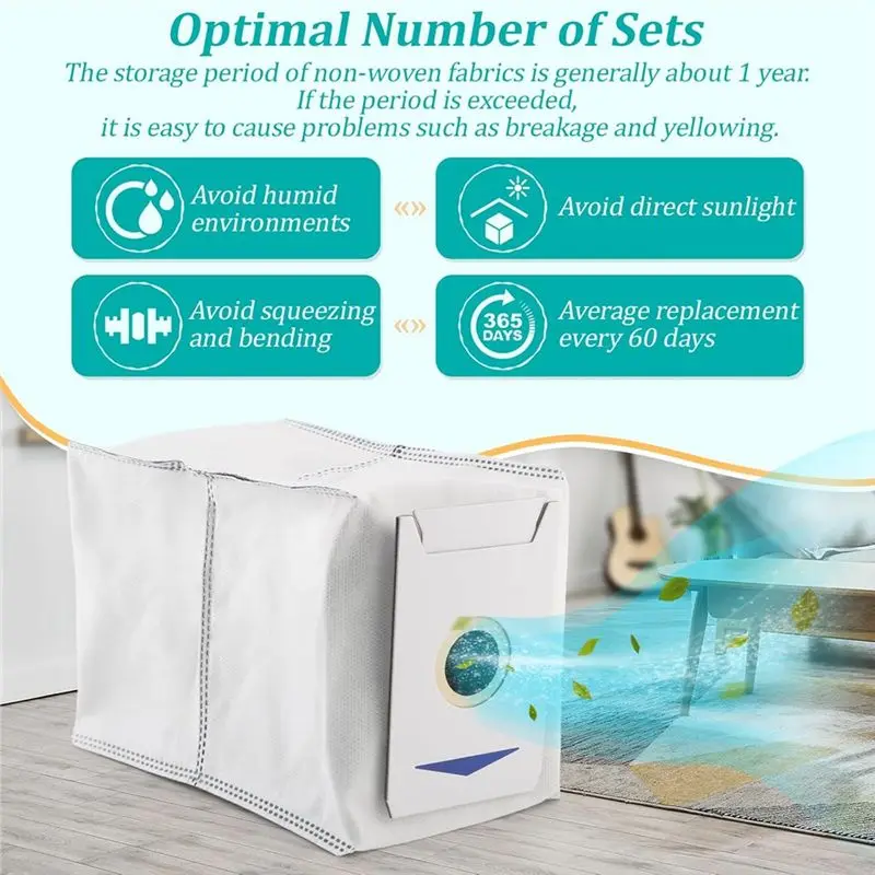 A74X-Replacement Vacuum Cleaner Bags For Ecovacs Deebot T30 PRO Omni / T30 Omni - Maintain Peak Performance