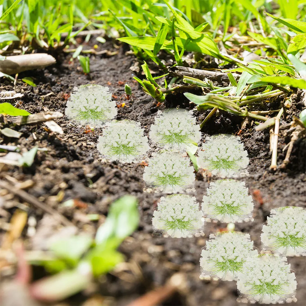 

2 Boxes Simulated Grass Tuft Resin Artificial Grass Cluster Sand Table DIY Craft Landscape Decoration Miniature Plant Tuft