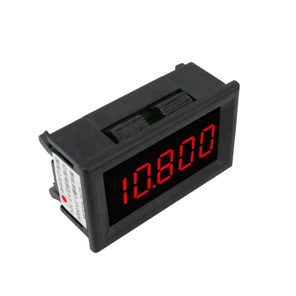 

RTS 0.36" LED Display Red 5 Digit 3 Wires 0-33V Digit DC Voltmeter