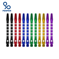 PENPEN 8PCS 48mm Aluminium Darts Shafts 2BA Darts Accessories