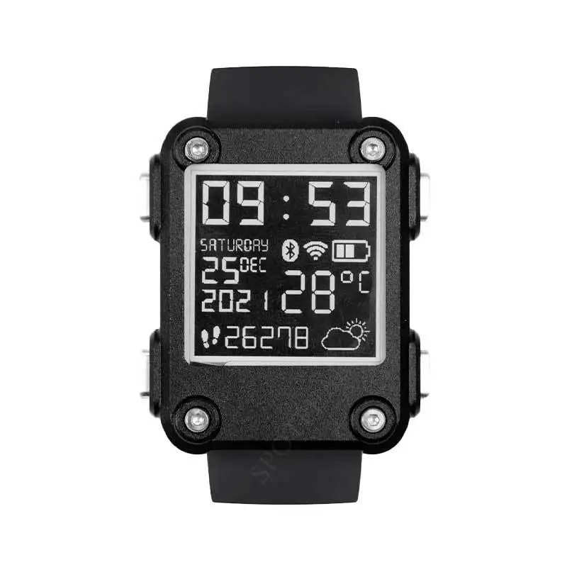 ESP32 watch 1.54 inch electronic ink screen E-lnk open source programmable WatchforArduino