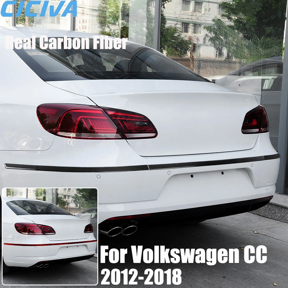 real-carbon-fiber-car-accessories-rear-bumper-strip-trim-cover-soft-sticker-for-volkswagen-cc-2012-2013-2014-2015-2016-2017-2018