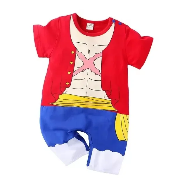0-18 Monate Anime Baby Strampler Neugeborenen Cosplay Kostüm Infant Baumwolle Kleidung Jungen Mädchen Kinder Outfit