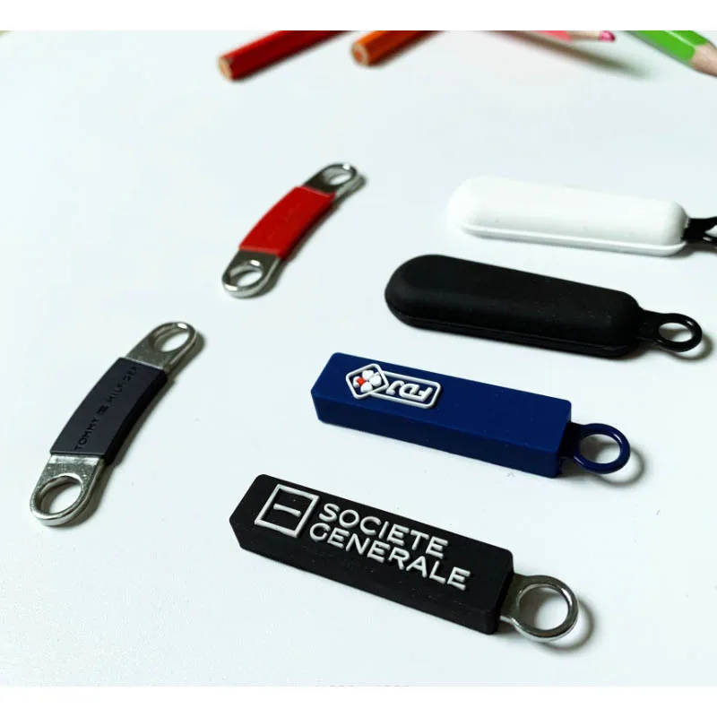 10 Etiquetas Zip Y Tiradores De Cremallera Azul - Repuestos Para Mochilas, Ropa Deportiva Y Exterior