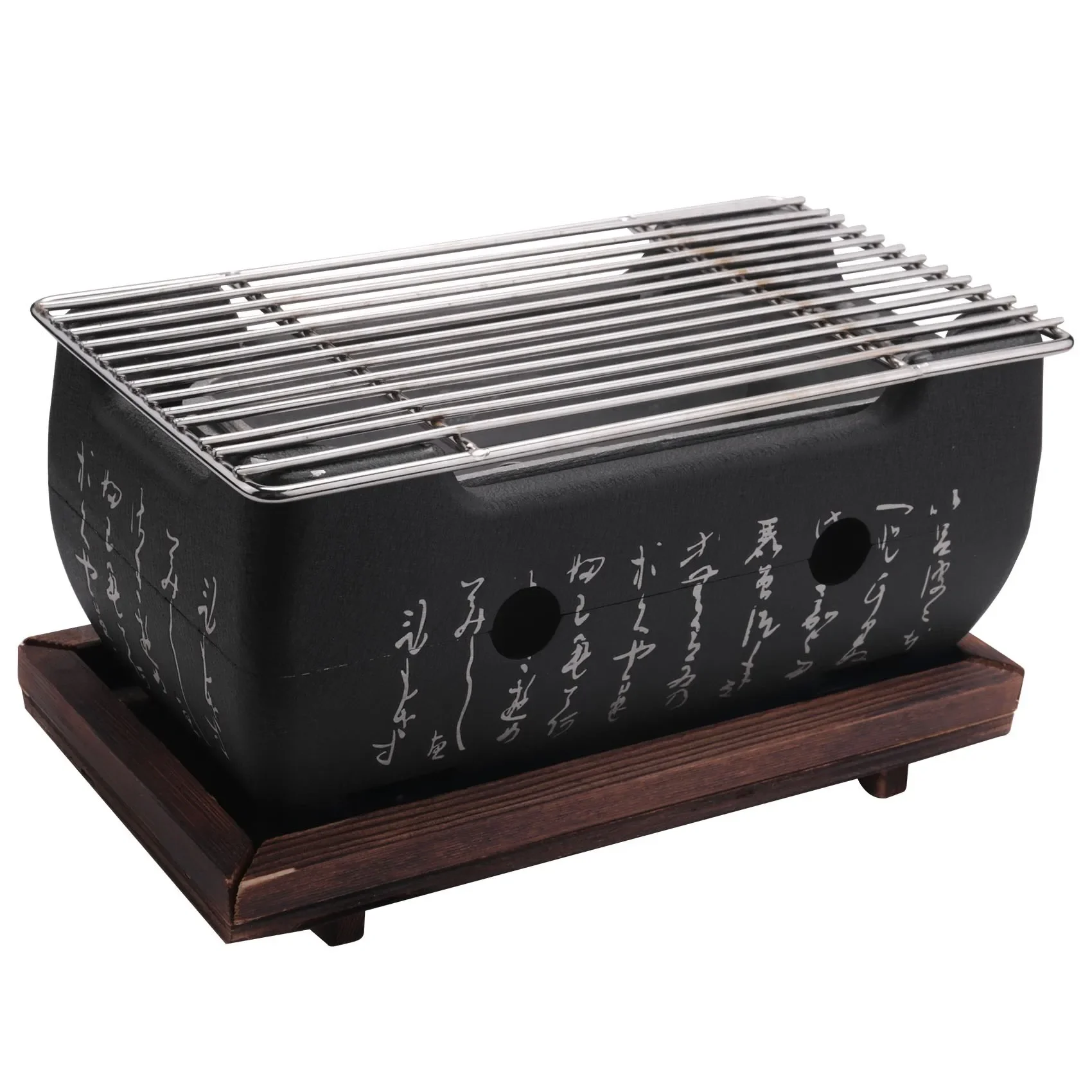 Japanese Korean Bbq Grill Oven Aluminium Alloy Charcoal Grill Portable Party Accessories Household Barbecue Tools