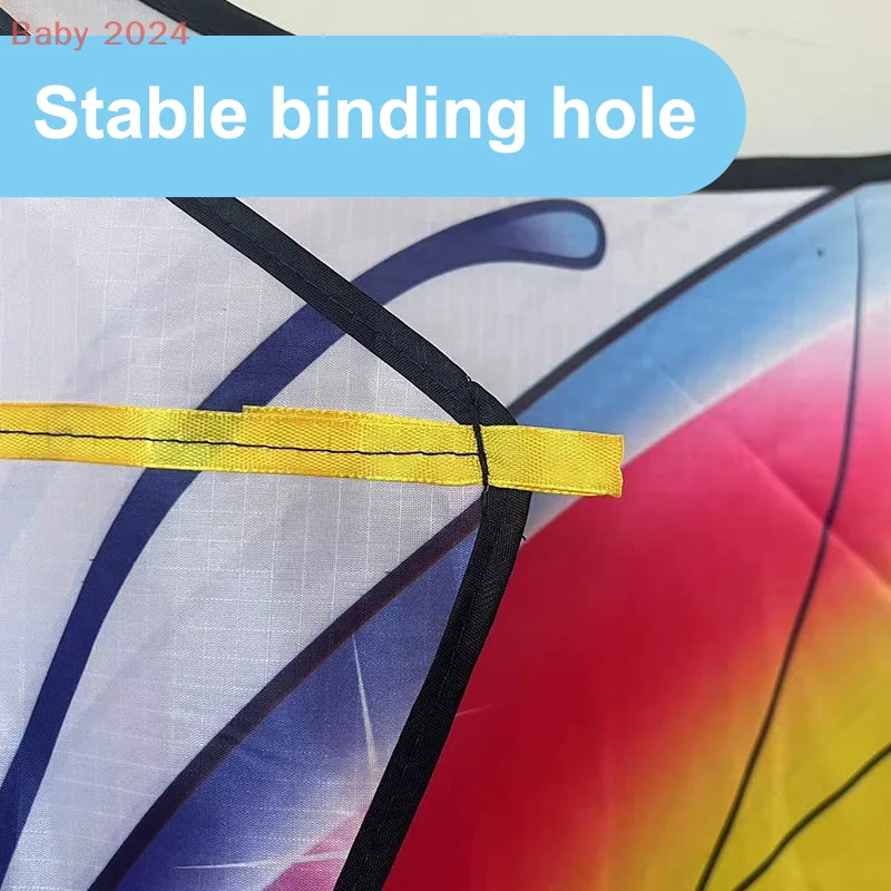 1.4m Colorful Butterfly Kite Flying Toy For Children Kids Professional Wind Sports Leisure Outdoor Activity