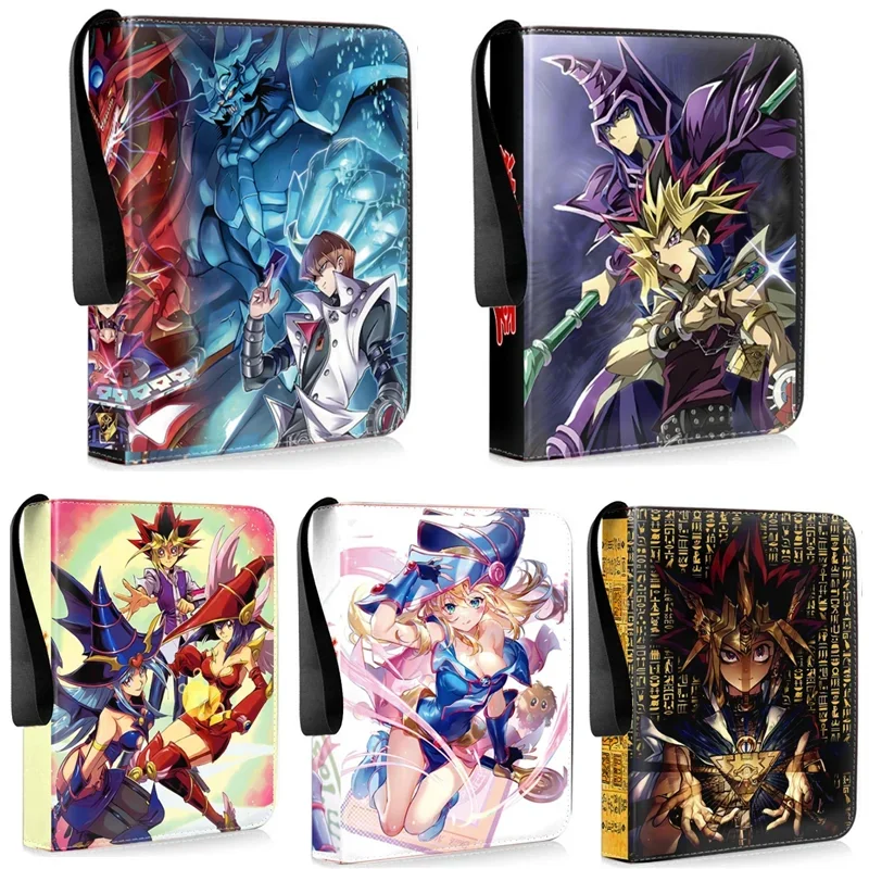 400 sztuk/900 sztuk Album na karty książka Anime Yu Gi Oh karta kolekcjonerska zamek karty do gry uchwyt na segregator zabawki dla dzieci prezenty