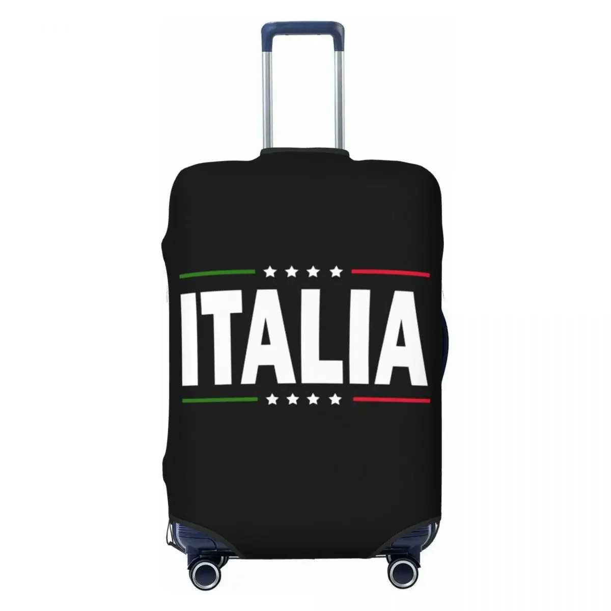 

Custom Italy Flag Luggage Cover Protector Fashion Italian Proud Travel Suitcase Protective Cover for 18-32 Inch