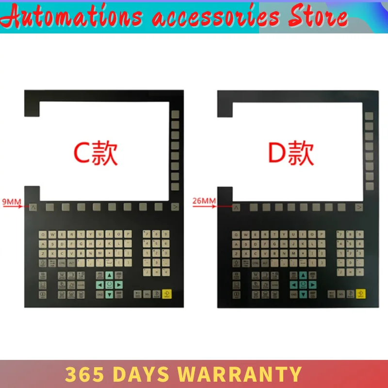 New for 828D PPU280.1 PPU270.4  6FC5370-8AA00-0AA0 6FC5370-6AA40-0AA0 6FC5370-4AA30-0AA1 6FC5370-4AM20-0AA0 Membrane Key Film
