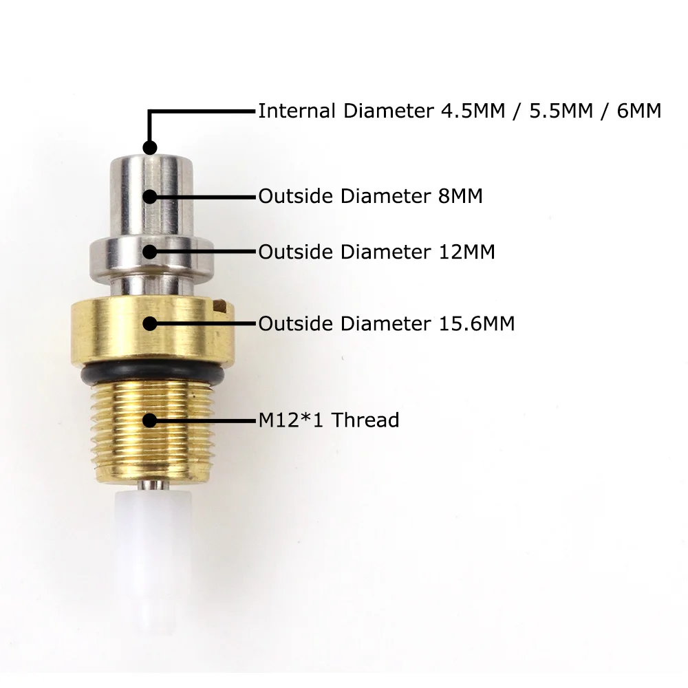 New Airforce Condor Talon SS Constant Pressure Valve Regulator Outlet Nipple Stem Suit Exhaust Rod Vent Size 8/5.5mm(4.5 And 6 )