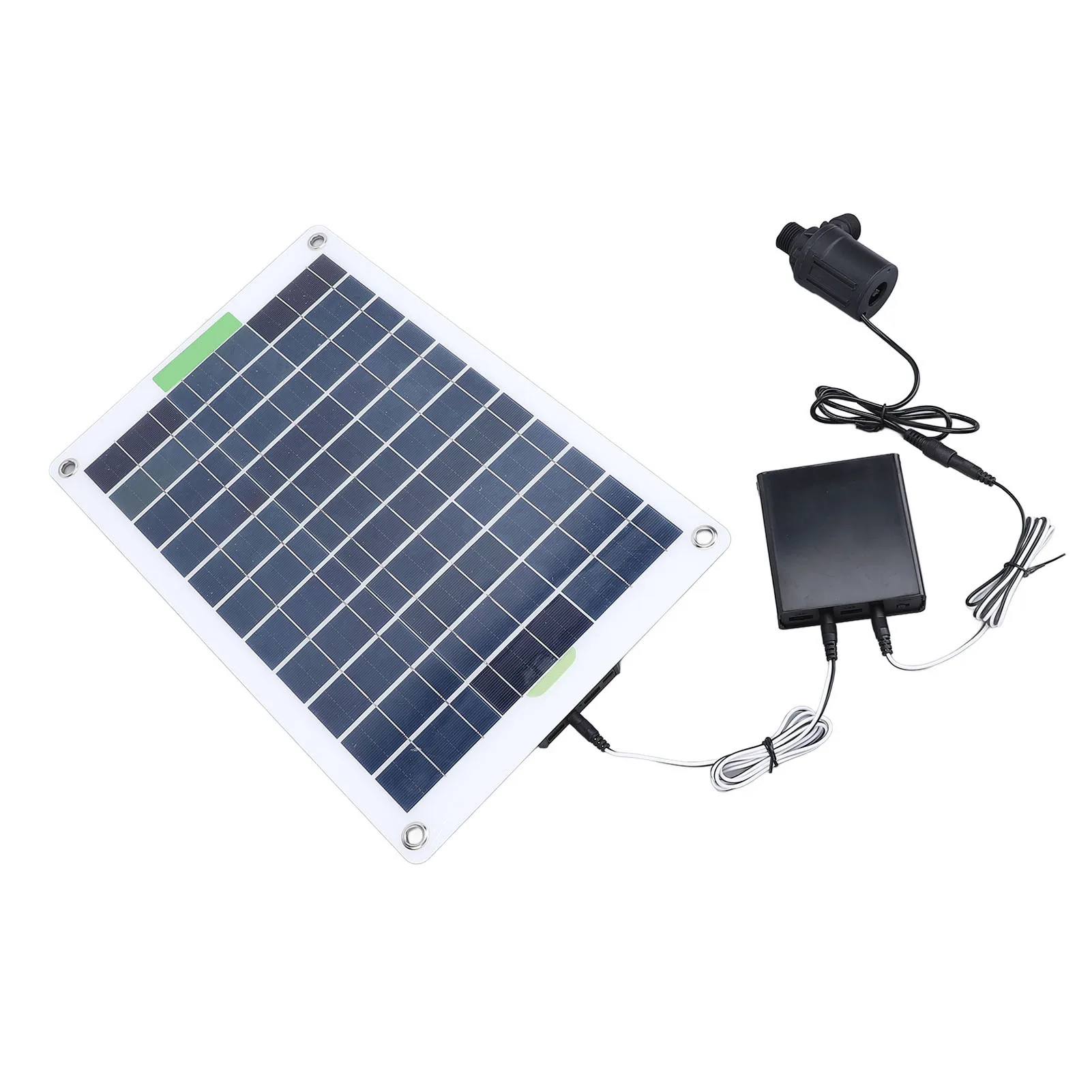 Solar Water Pump Professional Monocrystalline Silicon 16.4FT Head 100W Solar Powered Water Fountain Pump with Energy Storage Box view 2
