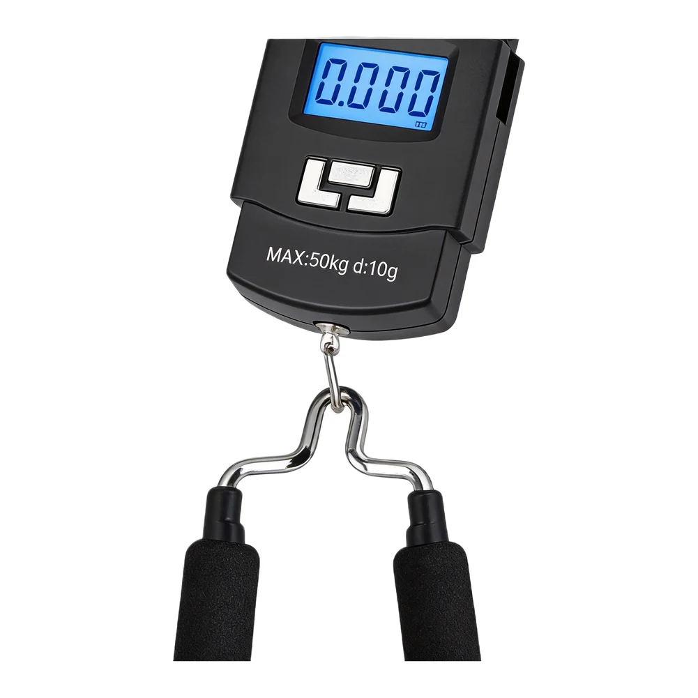Bike Weight Measurement Bicycle Electronic Scale Solid Rubber-Coated Handle Lightweight Design Outdoor Measurement