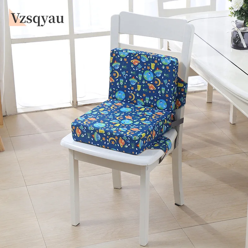 

Детская подушка для сидений-бустера, съемная подушка для детского сиденья, увеличенная подушка для обеденного стула, стульчик для кормления малышей, детское сиденье, увеличенные подушечки