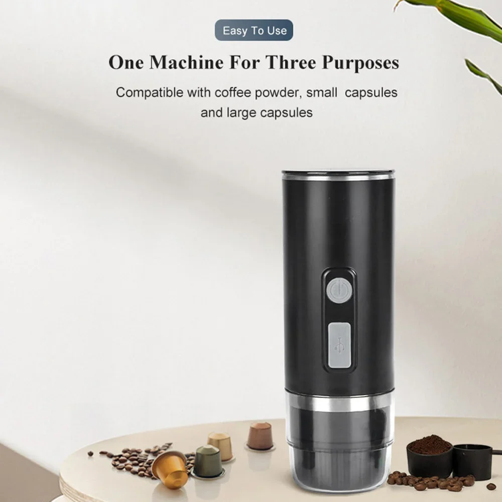 Capsule coffee machine portable fully automatic coffee grinder Italian espresso size capsule coffee machine