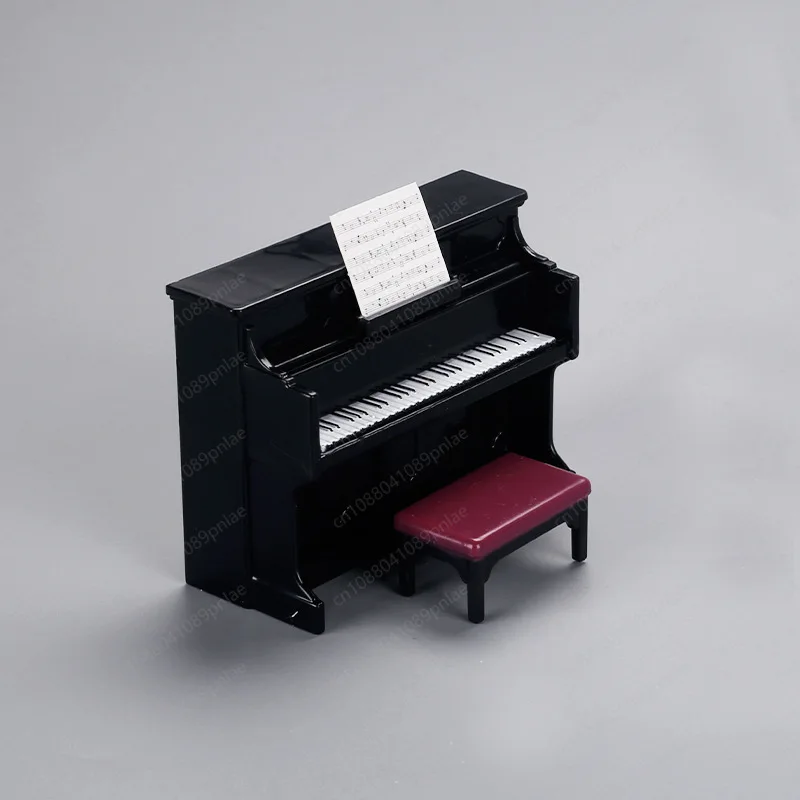 Miniature Piano Instrument Model Miniature Scene DIY
