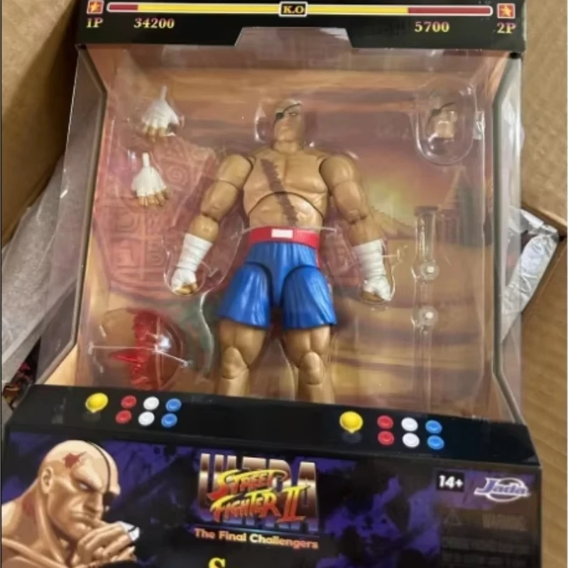 

In Stock JADA Street Fighter 1/12 Street Fighter Action Figure Gurey Gary Gami Dij Chunli Kenlong Action Figure Toy Model