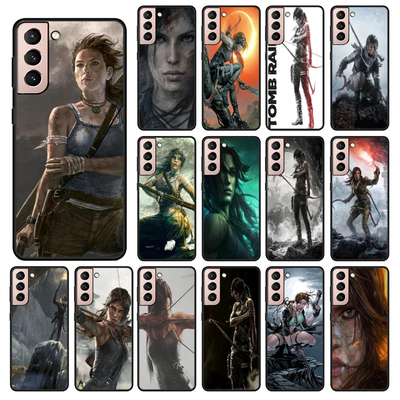 

Lara Croft Tomb Raider PhoneCase for Samsung S24 S23 S22 S21 S20 Ultra S20 S22 S21 S10E S20 FE S24 Plus