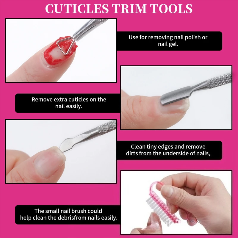 10 قطعة/صندوق الملونة مزيل طلاء الأظافر كليب UV جل أظافر تركيب من الأكريليك نقع قبالة غطاء كليب DIY بها بنفسك الأظافر تنظيف مانيكير إصبع التفاف أدوات