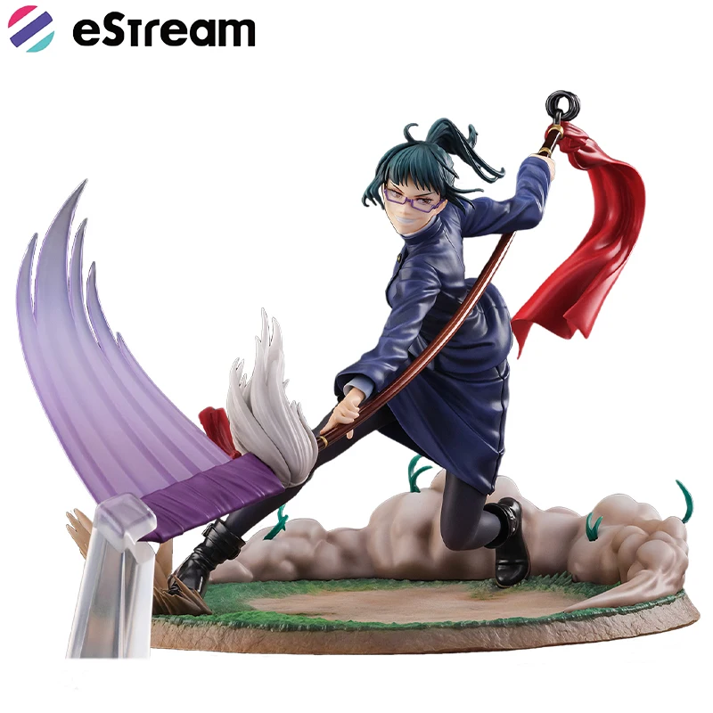 

Genuine Original eStream Zenin Maki Jujutsu Kaisen Action Anime Figure PVC Collectible Model Dolls Statuette Ornament Toy Gifts