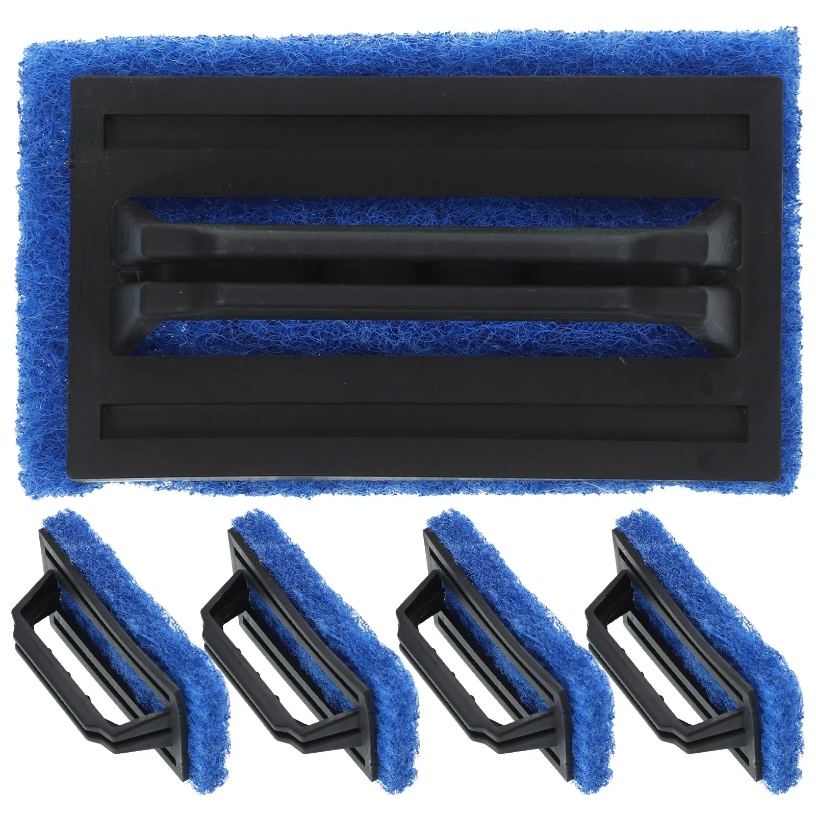 Screen Printing Frame Mesh - 5-delige schermreinigingsborstel met handvat, inktverwijderingsgereedschap voor