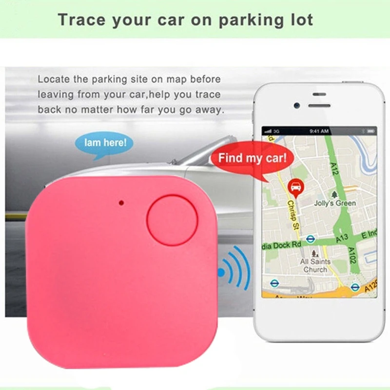 Bluetooth Smart Tag Finder Tracer niño mascota localizador GPS alarma billetera rastreador de llaves