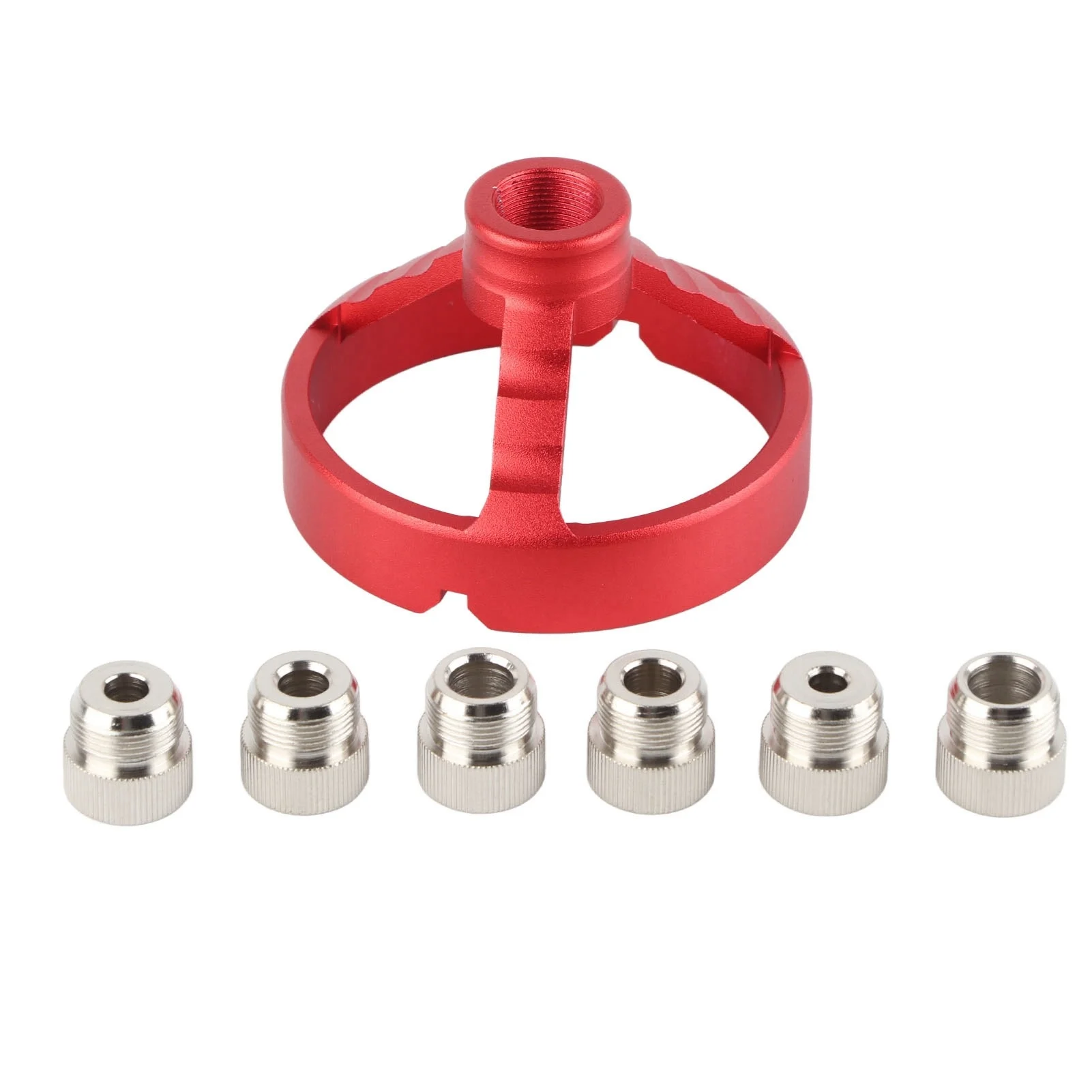 5/6/7/8/9/10mm Woodworking Tool Drill Punch Guide Locator Vertical Drilling Fixture
