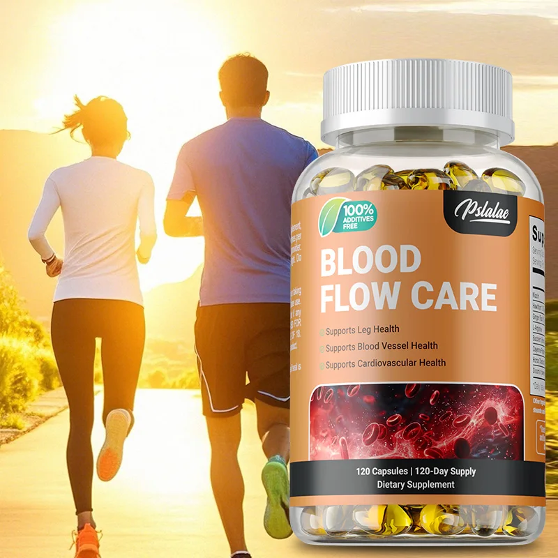 

Blood Flow Care Capsules - Promotes Cardiovascular Health, Accelerates Metabolism, for Leg Veins, Heart, Cardiovascular Health
