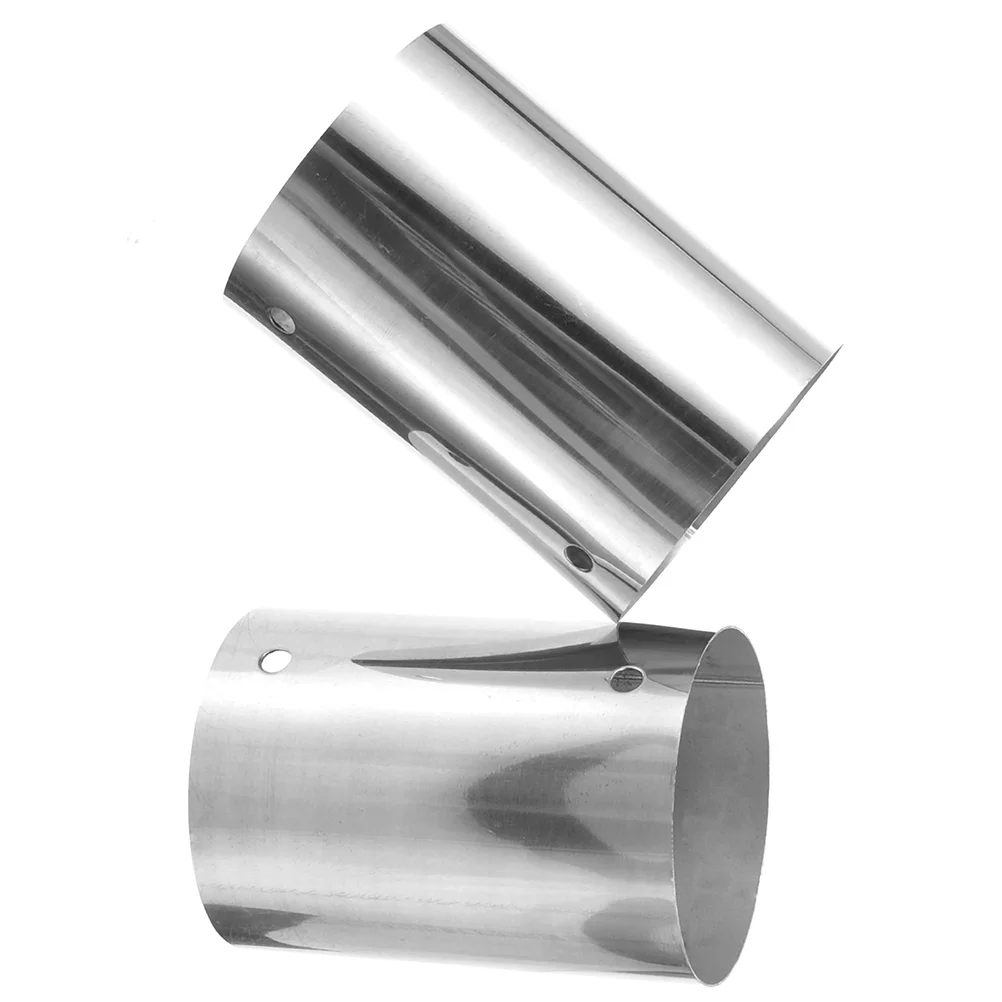 2 Pcs Wall Mount Bracket Handrail Connector for Stair Deck Cable Railing Stainless Steel Tube Fitting Strong Load