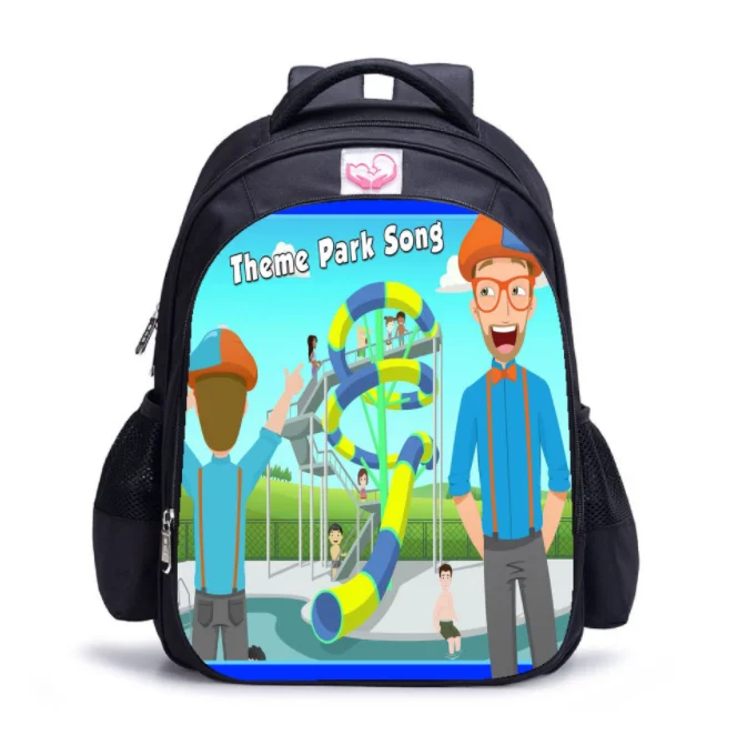 16 Inch School Bags Orthopedic Backpack Kids bllipi 3D print School Boys Girls Mochila Infantil Catoon Bag