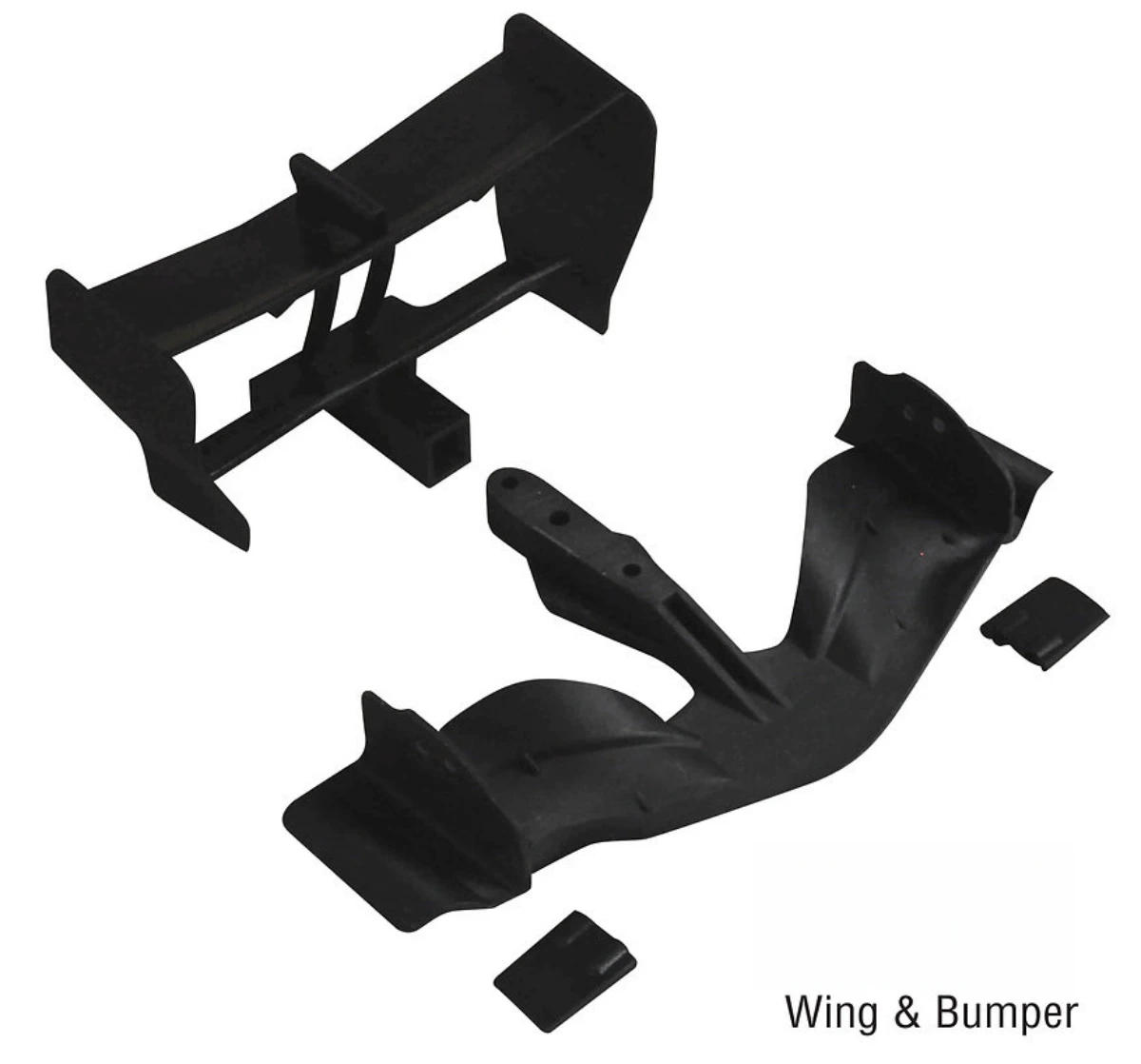 

Plastic Rear wing and Bumper set for RC Racing car body shell 1:10 scale