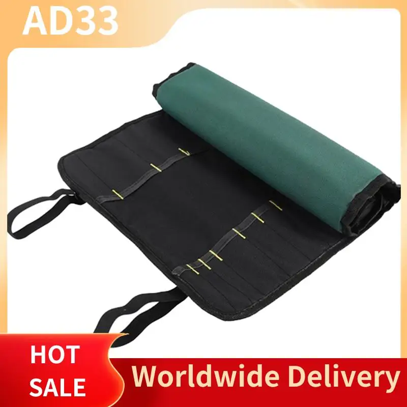 As melhores ofertas 1 pçs multifuncional à prova dwaterproof água oxford pano dobrável rolo saco de armazenamento portátil saco de ferramentas chef faca saco de armazenamento 22 slo
