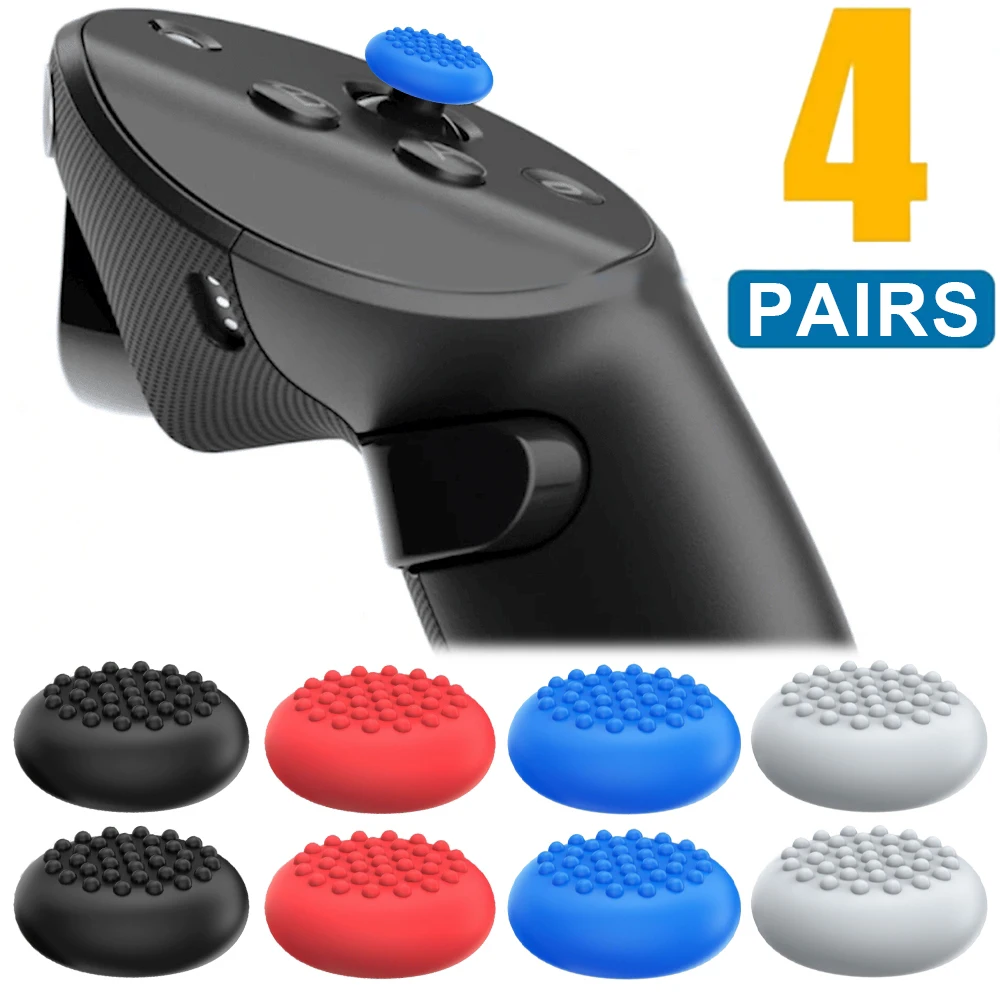 For Meta Quest 3 2 Pico 4 Silicone Joystick Cap Game Controller Grips Cover Rocker Caps For Meta Quest3 Quest2 VR Accessories