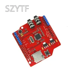 VS1053 VS1053B Stereo Audio odtwarzacz MP3 tarcza dekodowania płyta modułu rozwojowego z gniazdo karty TF dla Arduino R3 One