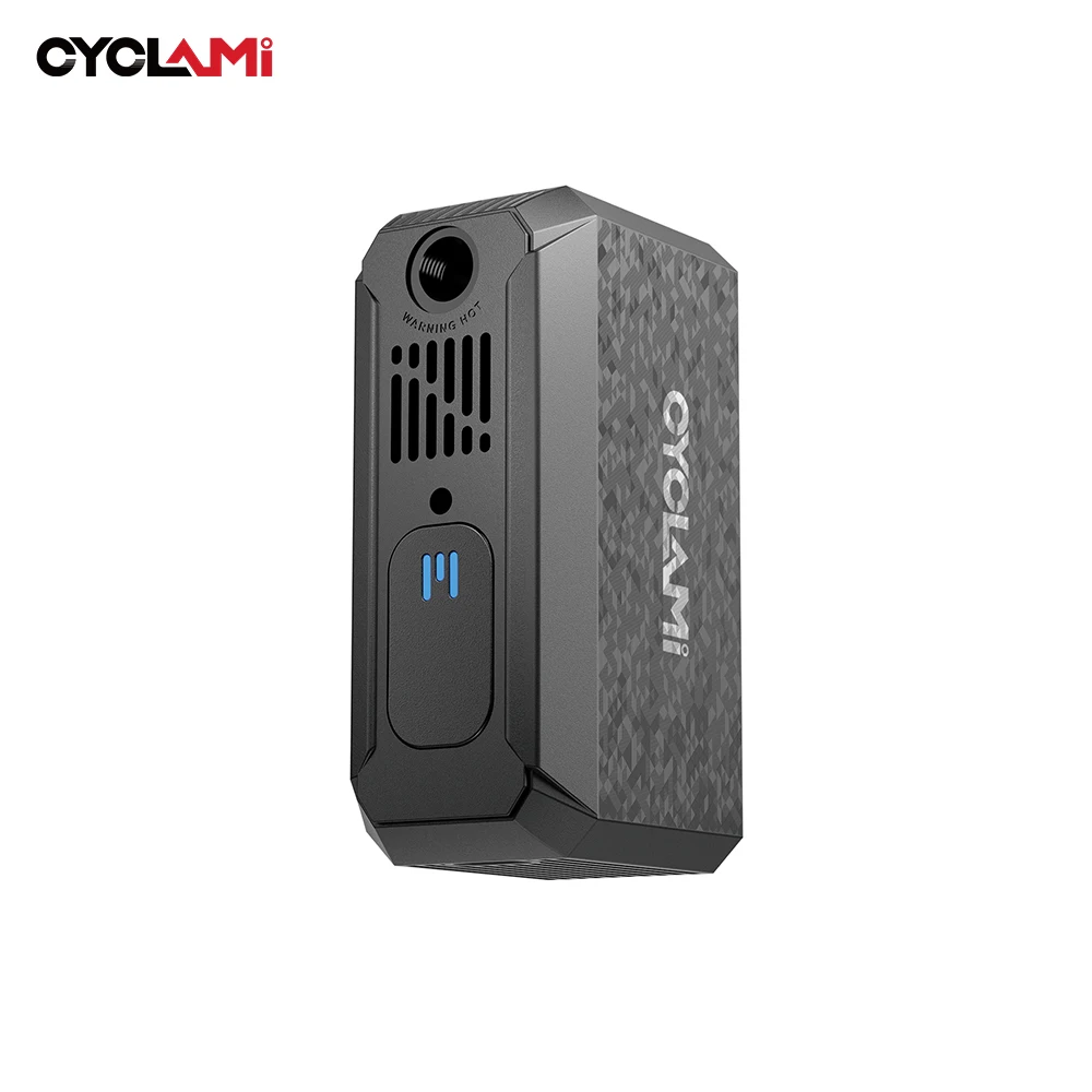AliExpress CYCLAMI AM6 Mini Portable Bicycle Pump 130 PSI Rechargeable Air Inflator Type-C Bike Accessories for Bike Schrader Presta Tires