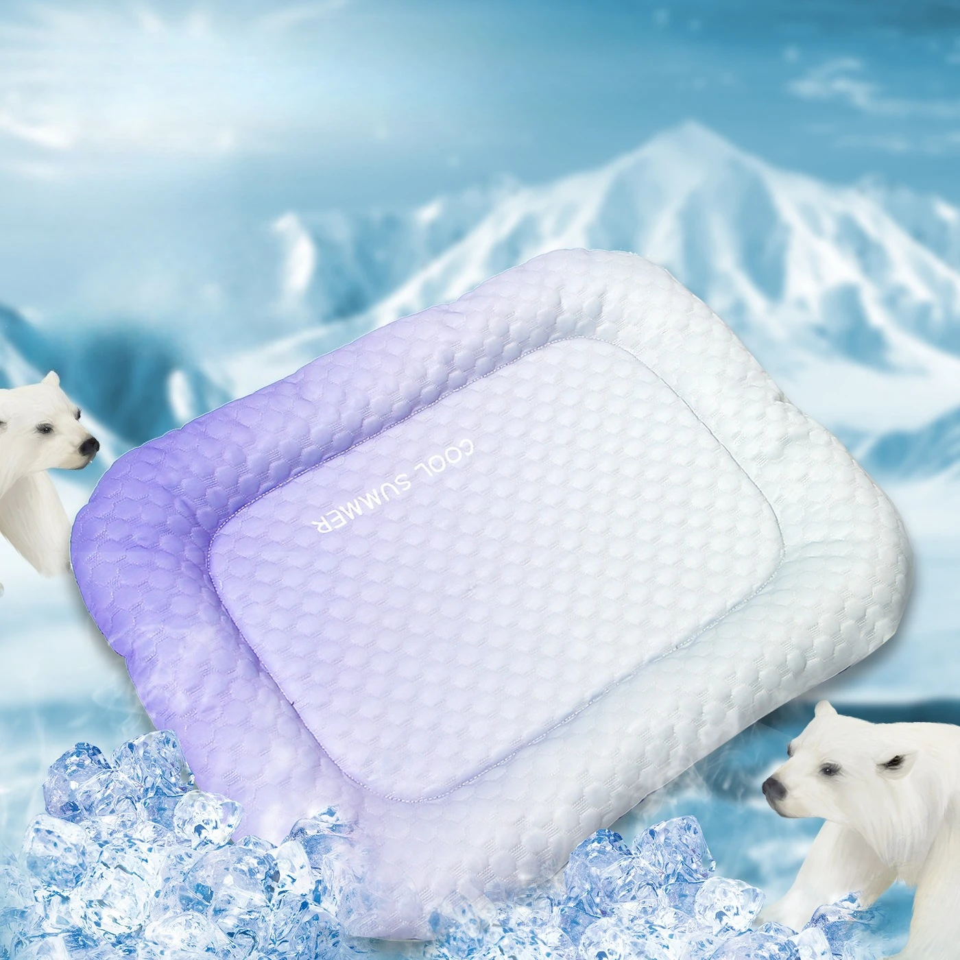 

Summer Dog Cooling Mat Sleeping Pad For Small Medium Dogs Cats Bed Pet Accessories Cat Blanket Sofa Cat Ice Pad Blanket