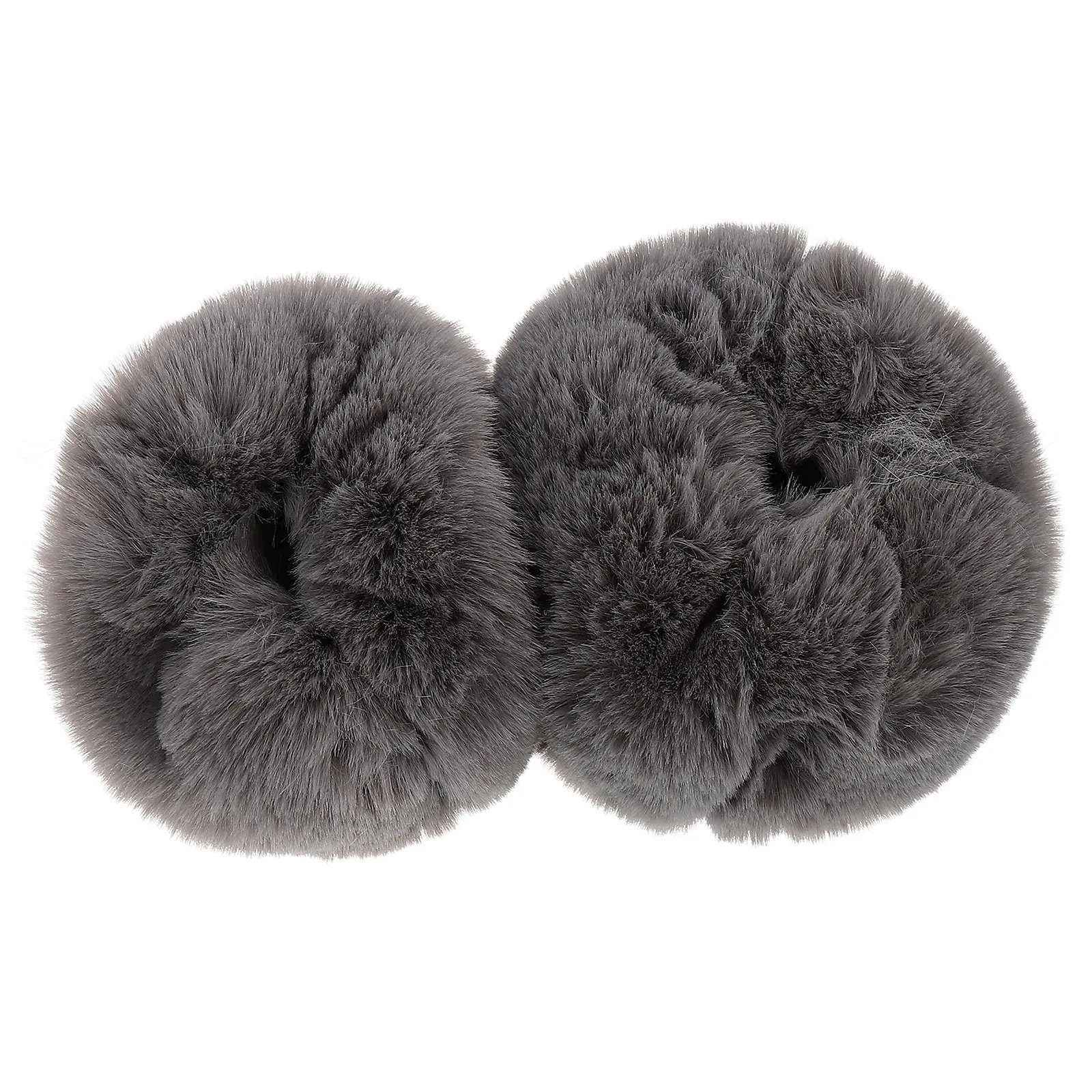 1Pair Premium Furry Wrist Cuffs Warmers Soft Dense Thick Silky Arm Warmers for Women Winter Wind Protection Classy Costume